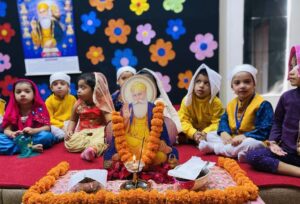 Gurupurab celebrations at The Nurtuary Preschool, Sector 20 Panchkula - Best Playschool in Zirakpur
