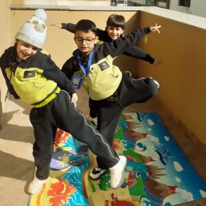 Kids enjoying outdoor activities at The Nurtuary Preschool, Sector 20, Panchkula
